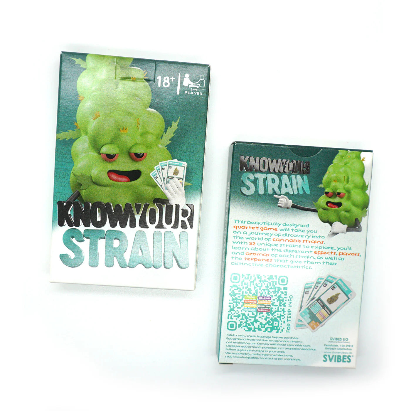 Kartenspiel - Know your Strain - Cannasseur Club®